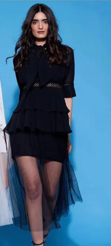 שמלה ארקטה BLACK